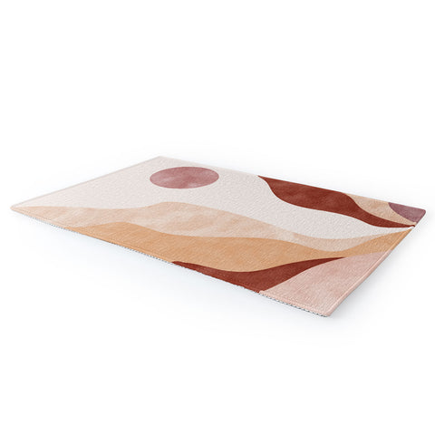 DorisciciArt boho sunrise Area Rug