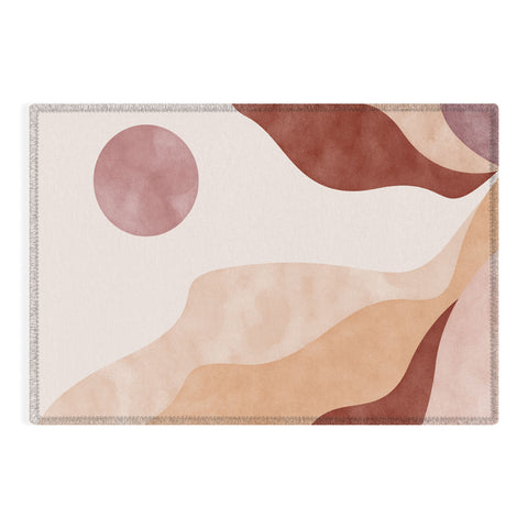 DorisciciArt boho sunrise Outdoor Rug