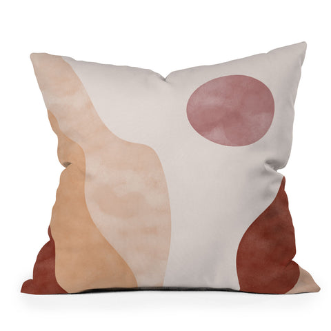 DorisciciArt boho sunrise Throw Pillow