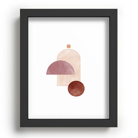 DorisciciArt Cloud rainbow Recessed Framing Rectangle