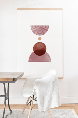 DorisciciArt Cloud rainbow B Art Print And Hanger