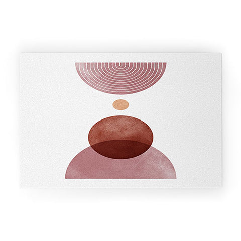 DorisciciArt Cloud rainbow B Welcome Mat