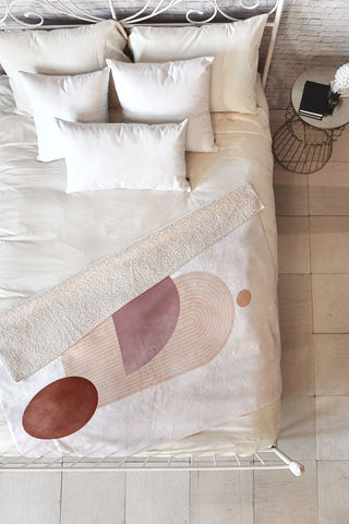 DorisciciArt Cloud rainbow Fleece Throw Blanket