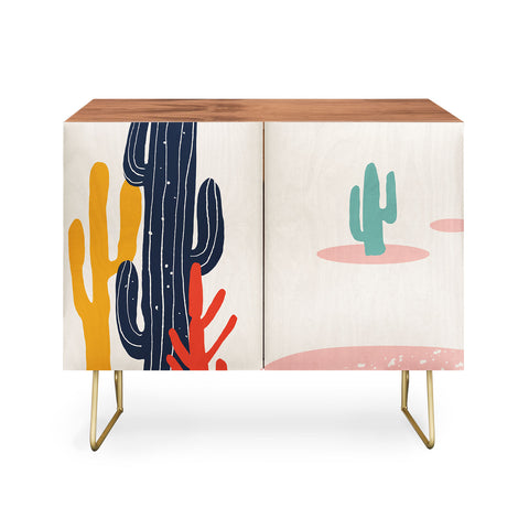 DorisciciArt desert plant Credenza