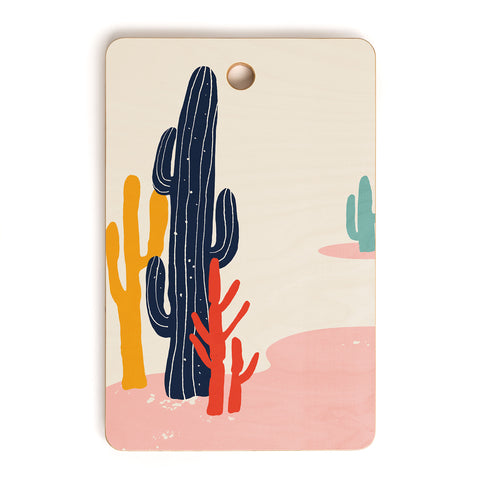 DorisciciArt desert plant Cutting Board Rectangle