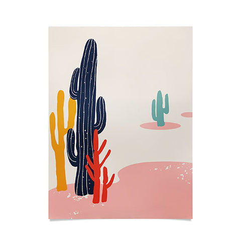 DorisciciArt desert plant Poster