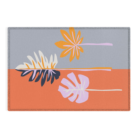 DorisciciArt Doublesided leaves Outdoor Rug