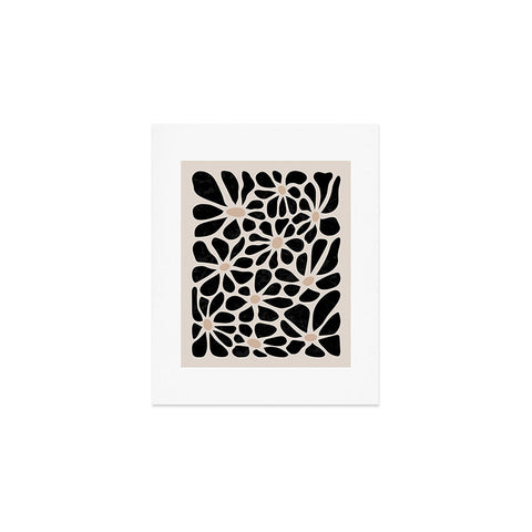 DorisciciArt Mid Century Modern Floral A Art Print