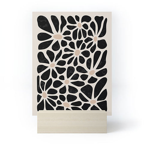 DorisciciArt Mid Century Modern Floral A Mini Art Print