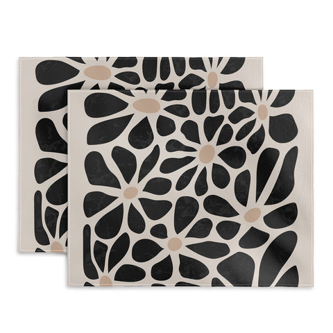 DorisciciArt Mid Century Modern Floral A Placemat