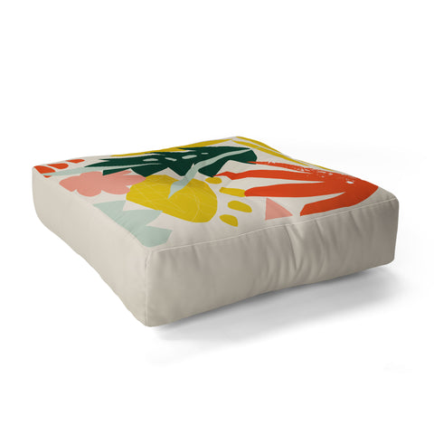 DorisciciArt Summer experience Floor Pillow Square