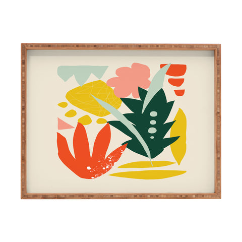 DorisciciArt Summer experience Rectangular Tray