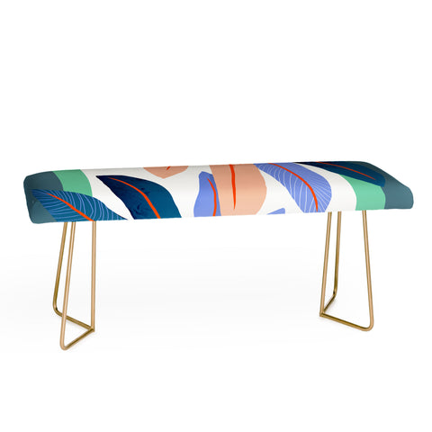 DorisciciArt tropical plants Bench