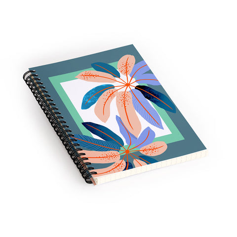 DorisciciArt tropical plants Spiral Notebook