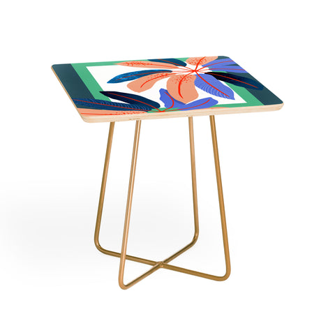 DorisciciArt tropical plants Side Table