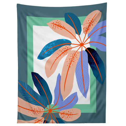 DorisciciArt tropical plants Tapestry