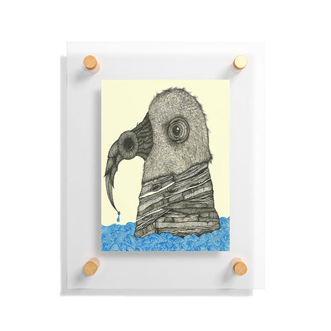 Duane Hosein One Night The Raven Floating Acrylic Print