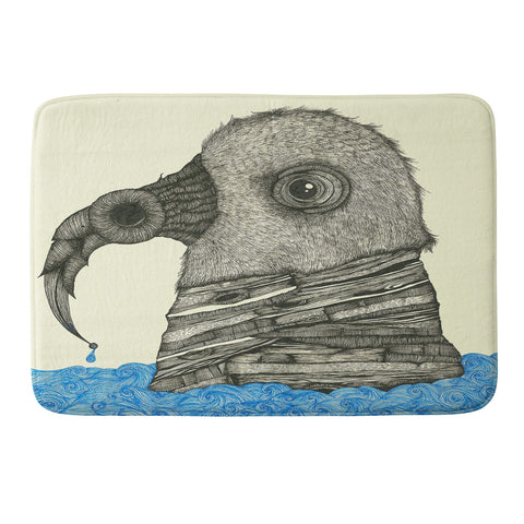 Duane Hosein One Night The Raven Memory Foam Bath Mat
