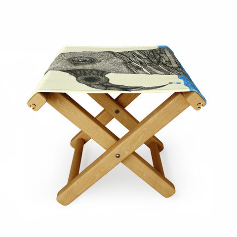 Duane Hosein One Night The Raven Folding Stool