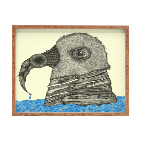 Duane Hosein One Night The Raven Rectangular Tray