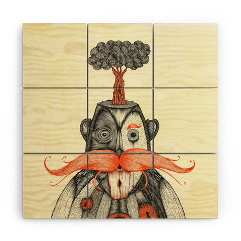 Duane Hosein The Immortal Doctor Wood Wall Mural