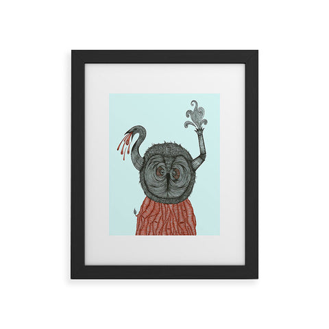 Duane Hosein The Incredibly Wise And Wired Colonel T Framed Art Print