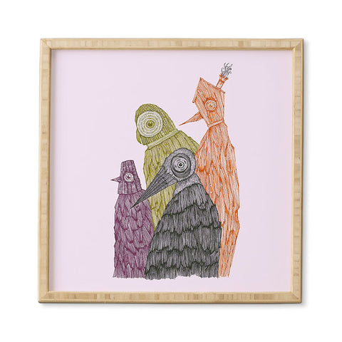 Duane Hosein We Will Never Judge Framed Wall Art