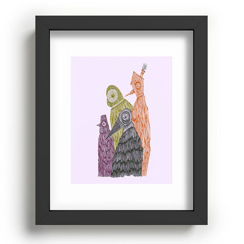 Duane Hosein We Will Never Judge Recessed Framing Rectangle