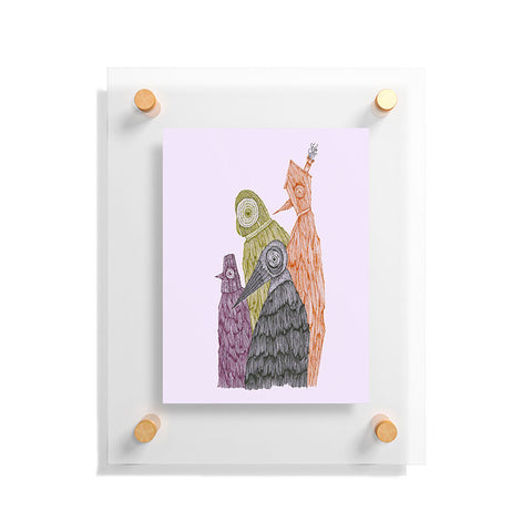 Duane Hosein We Will Never Judge Floating Acrylic Print