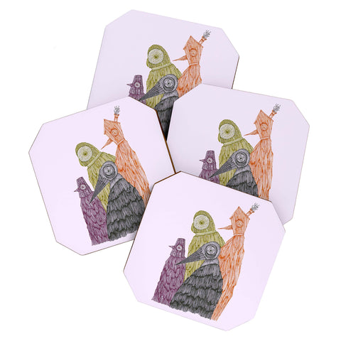 Duane Hosein We Will Never Judge Coaster Set