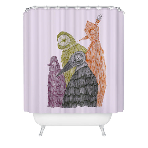 Duane Hosein We Will Never Judge Shower Curtain