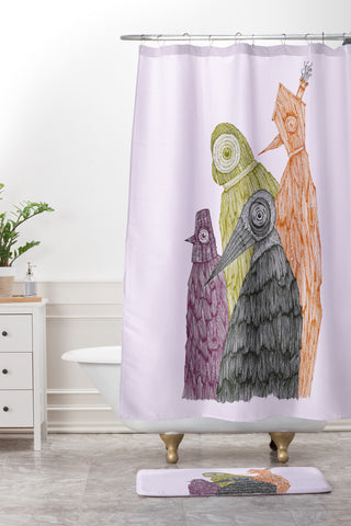 Duane Hosein We Will Never Judge Shower Curtain And Mat