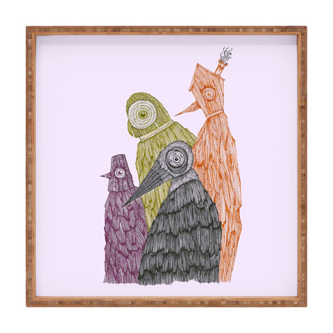 Duane Hosein We Will Never Judge Square Tray