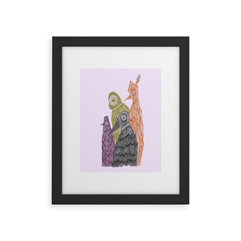 Duane Hosein We Will Never Judge Framed Art Print