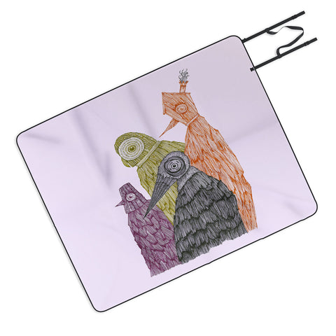 Duane Hosein We Will Never Judge Picnic Blanket