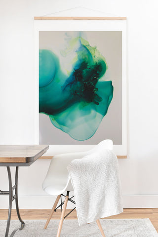 DuckyB Anahata Heart Chakra Art Print And Hanger