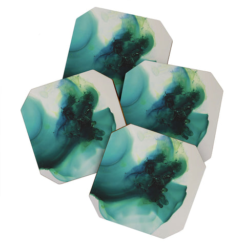 DuckyB Anahata Heart Chakra Coaster Set