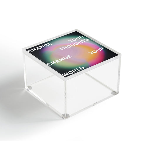 DuckyB Change Your World Acrylic Box
