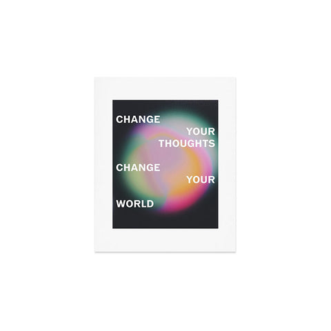 DuckyB Change Your World Art Print