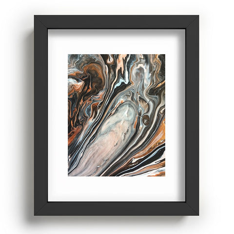 DuckyB Copper and Stone Recessed Framing Rectangle