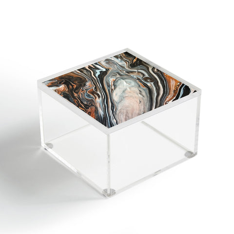 DuckyB Copper and Stone Acrylic Box