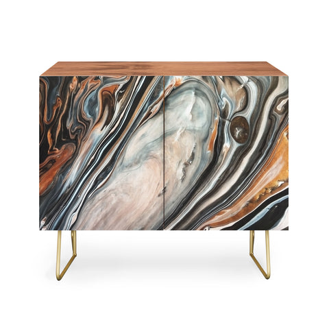 DuckyB Copper and Stone Credenza