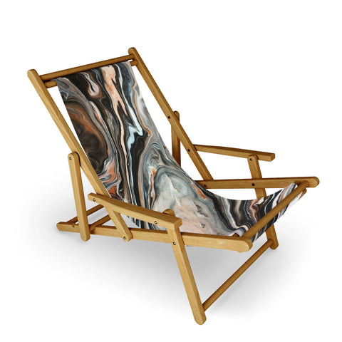 DuckyB Copper and Stone Sling Chair