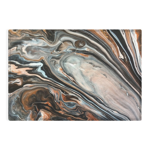 DuckyB Copper and Stone Outdoor Rug