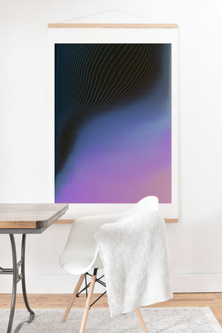 DuckyB Ever So Slightly Art Print And Hanger