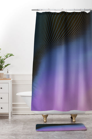 DuckyB Ever So Slightly Shower Curtain And Mat