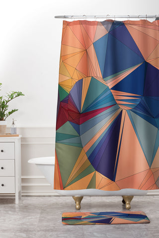 DuckyB Everything is Everything Shower Curtain And Mat