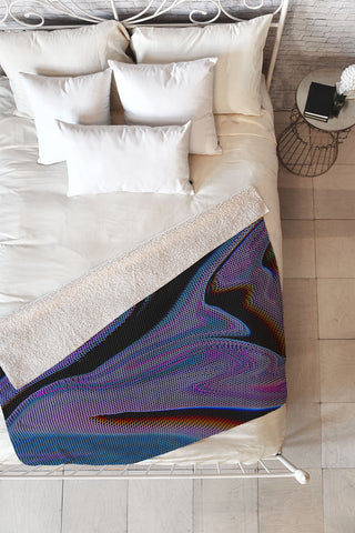 DuckyB I do what I want Fleece Throw Blanket