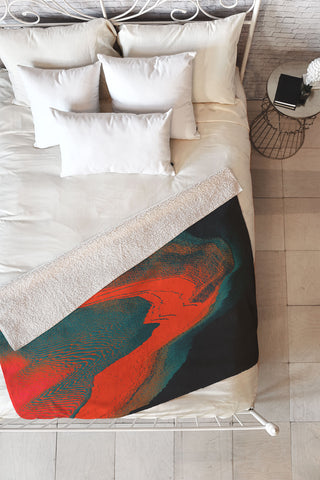 DuckyB Idiosyncrasy Fleece Throw Blanket