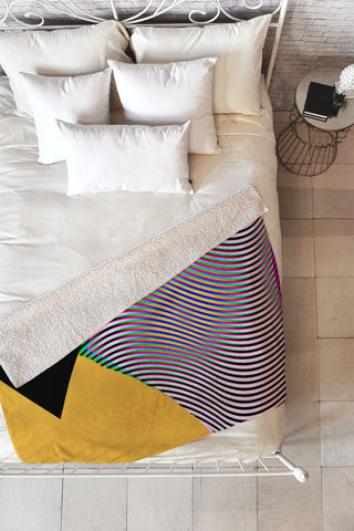 DuckyB LCDLSD Fleece Throw Blanket